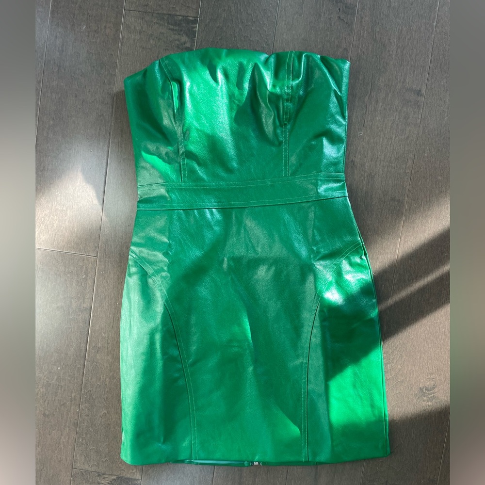 VICI Evette faux leather dress. Brand new and never worn